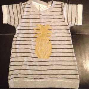 Pineapple striped tee