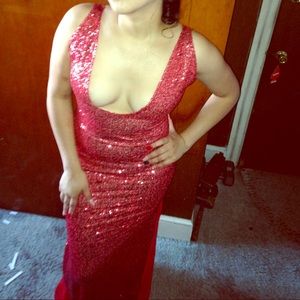 Selling my CUSTOMIZED high school prom dress!