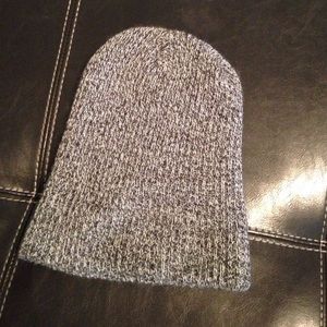 Marled grey beanie