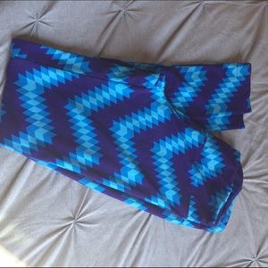 Chevron athletic leggings