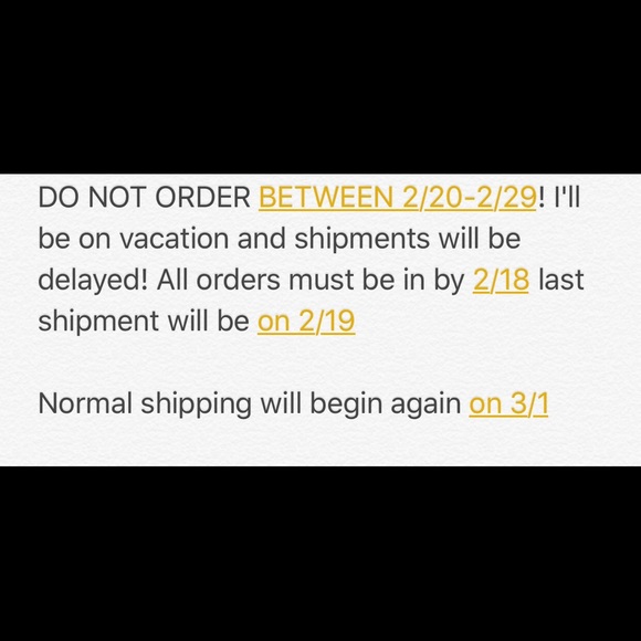 Orders must be placed by 2/18! - Picture 1 of 1
