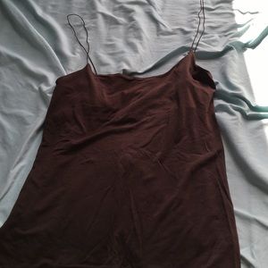 Brown Tank Top