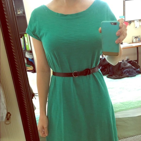 Light turquoise green dress