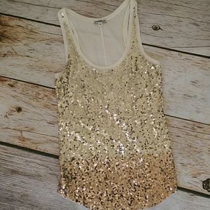 Express Sequin Tank