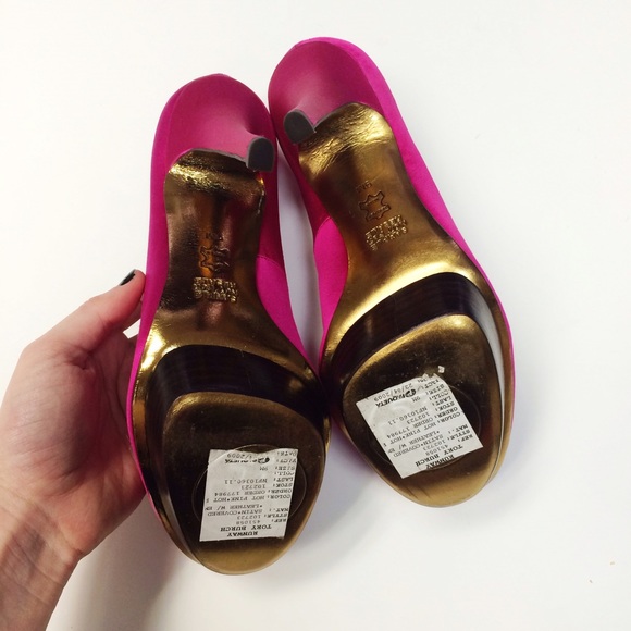 Tory Burch satin runway heels - Picture 3 of 3