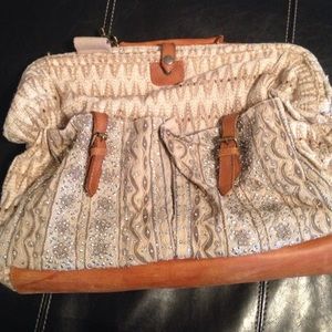 Vintage overnight bag