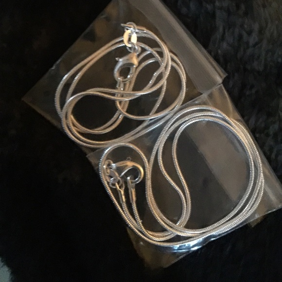 Sterling silver rope chain