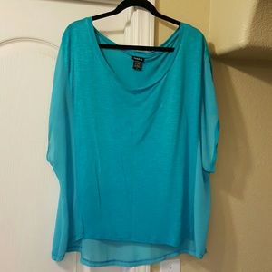 Turquoise Blouse