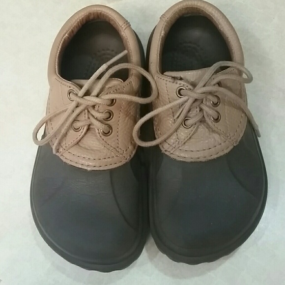 Crocs, boys size 4