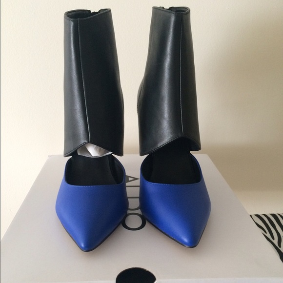 New ALDO Leather Kippen Booties - Picture 3 of 4