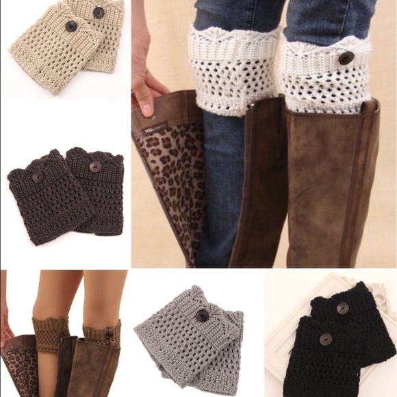 GRAY Boot Toppers - Picture 2 of 4