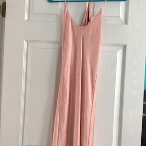 "It Must Be Love Light Pink Maxi Dress