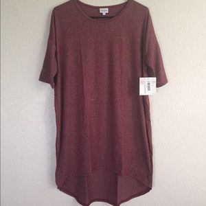 LuLaRoe Irma top. Size small. Is heather fabric.