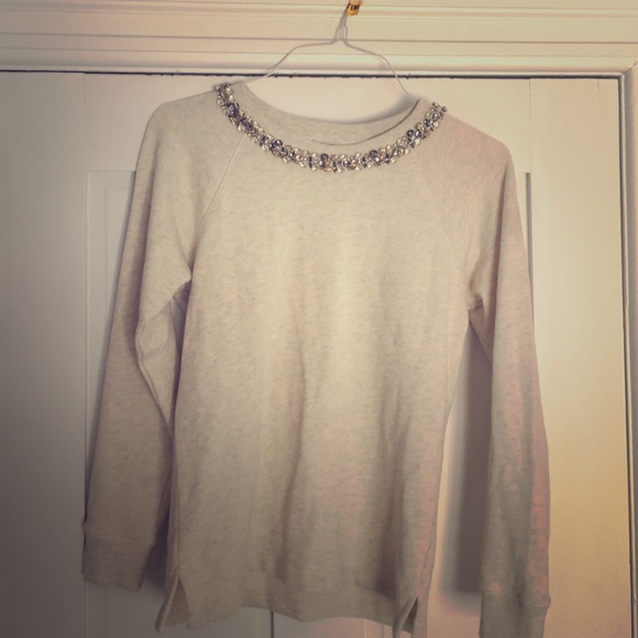 J. Crew sweatshirt in perfect condition. Sparkle!
