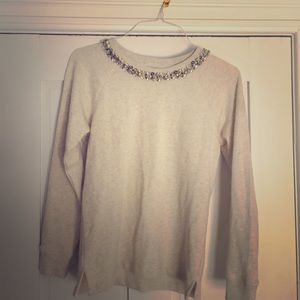 J. Crew sweatshirt in perfect condition. Sparkle!