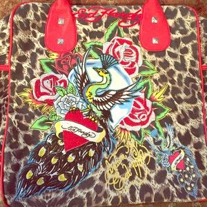 Ed Hardy hobo bag