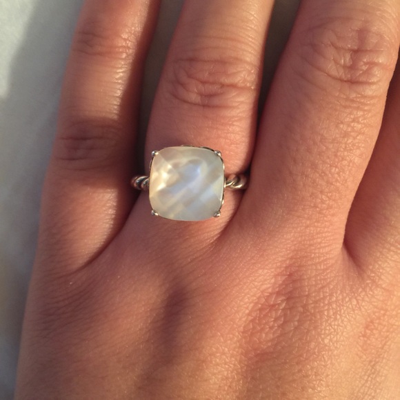 Pandora mother of pearl ring