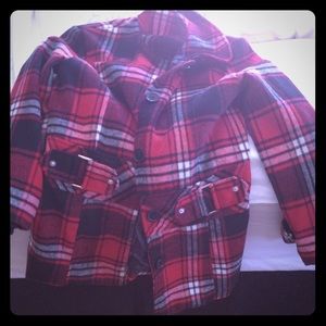 BCXgirl Plaid jacket for girls