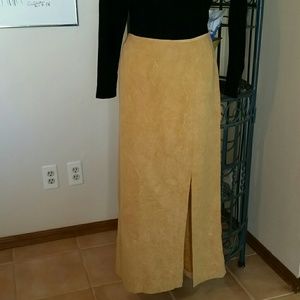 Crazy Horse Gold Skirt