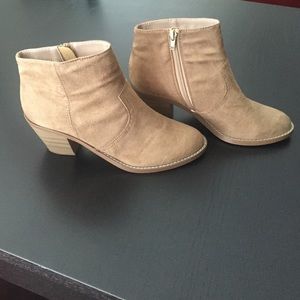 Tan Suede Boots