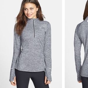 Nike running dri-fit athletic half zip.