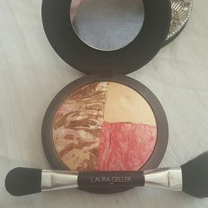 Laura Geller Big compact and brush set