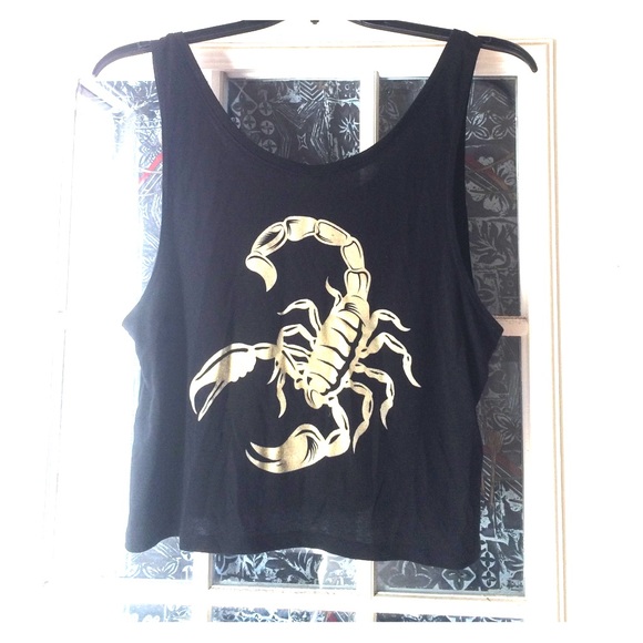 Jose Cuervo scorpion crop top