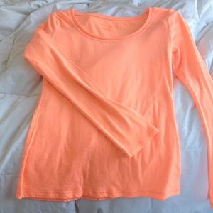 Orange xhilaration long sleeve t shirt