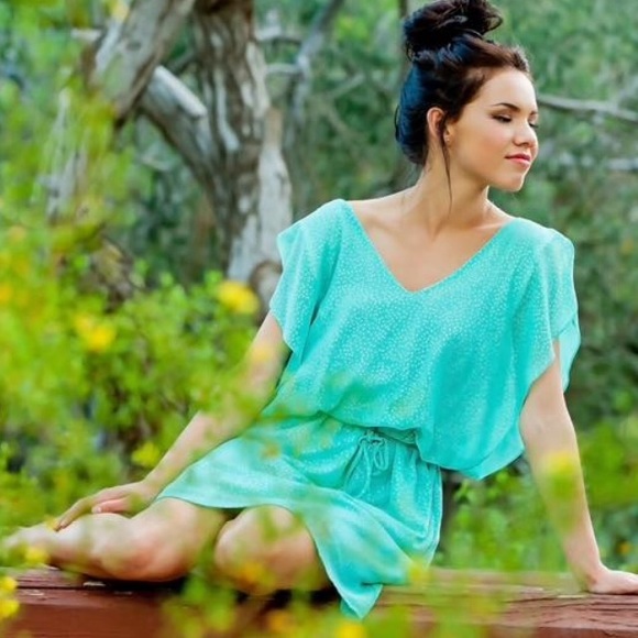 Blue dress!