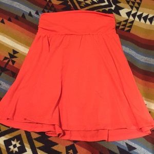 Stretchy circle skirt swim cover
