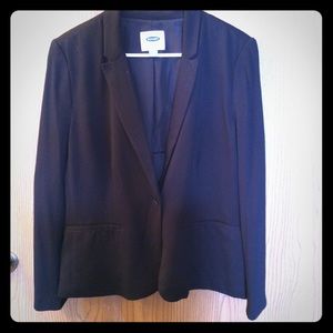 Old Navy Black Jersey Blazer