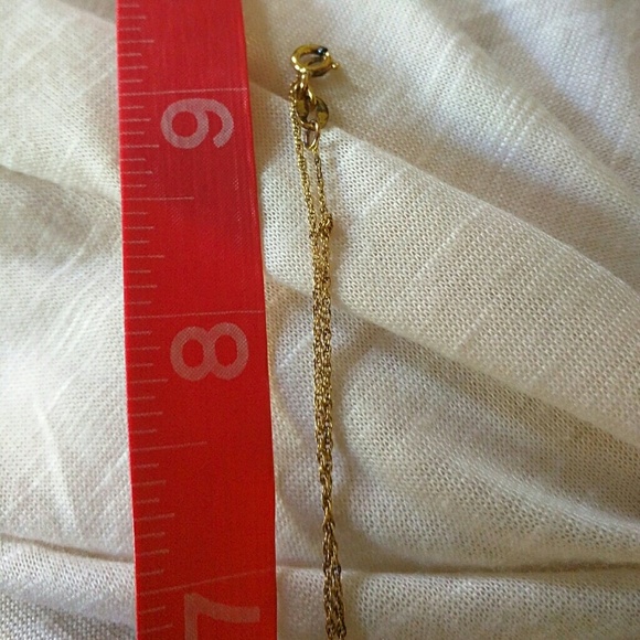14 k Gold filled genuine Period and diamond accent - Picture 3 of 4
