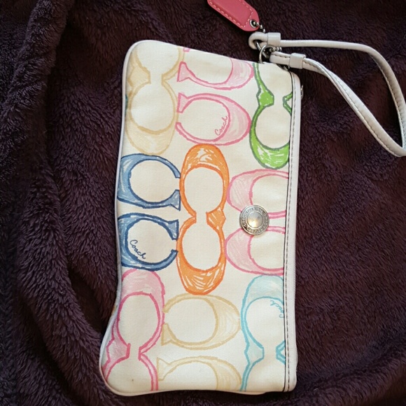 Coach wristlet