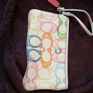 Coach wristlet