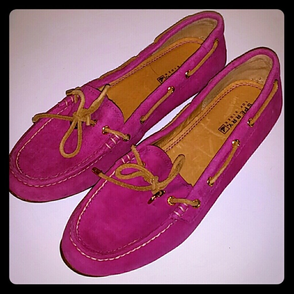 Sperry Shoes - SOLD Sperry pink boat shoes