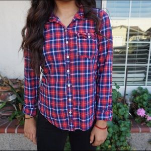 Hollister Flannel Button Up