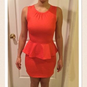 H&M peplum dress