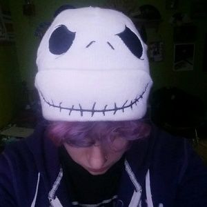 Nightmare before Christmas jack skeleington hat
