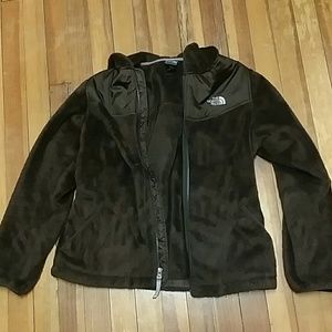 Brown North Face jacket