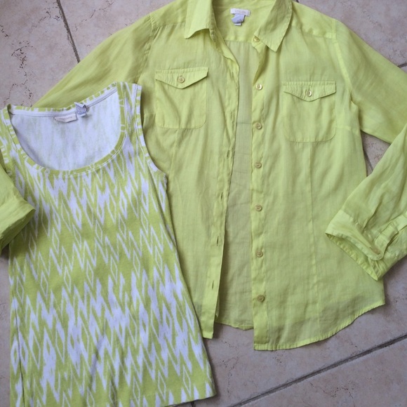 Chico's Top and Tank Bundle size 0 (4-6) Small - Picture 3 of 4