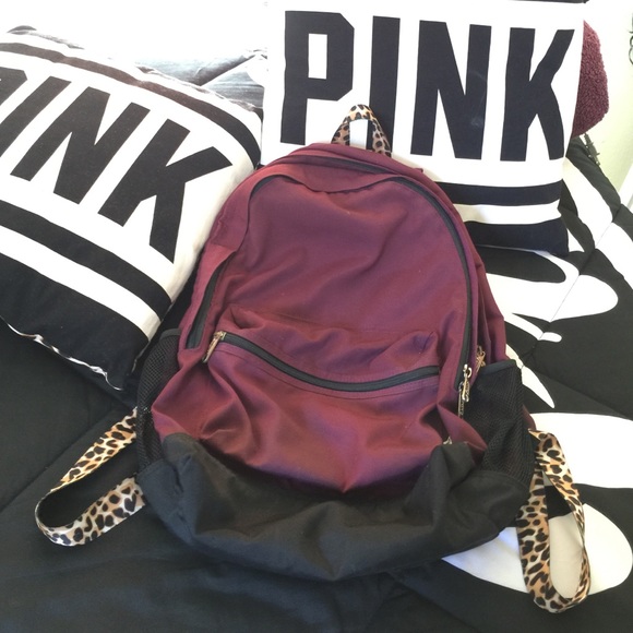 PINK Victoria's Secret Handbags - V.S. Pink limited edition campus backpack