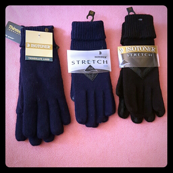 Isotoner gloves.
