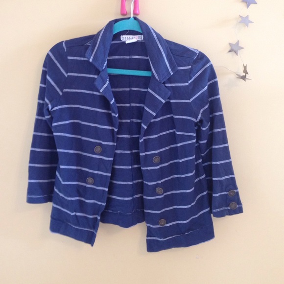 Striped blazer
