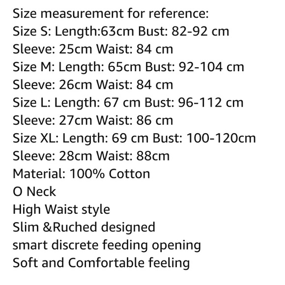 Maternity nursing shirt - Picture 4 of 4