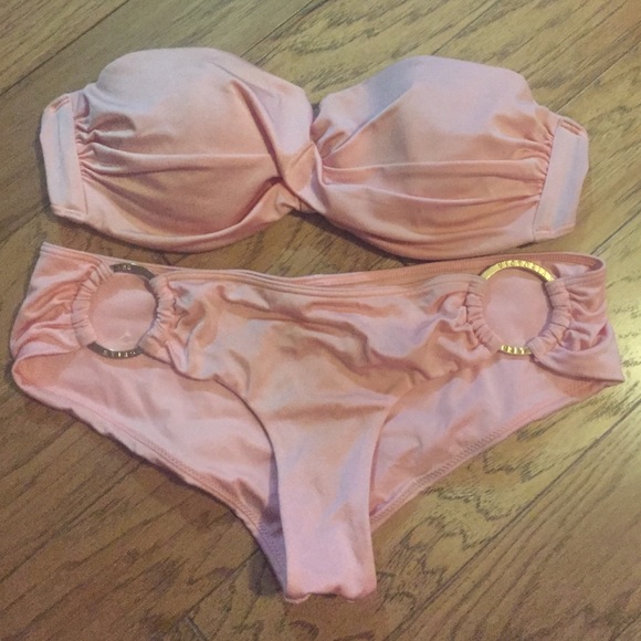 Pink Victoria's Secret bikini