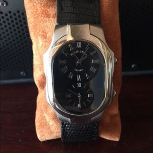 Philip Stein Men's watch with Lizard strap.