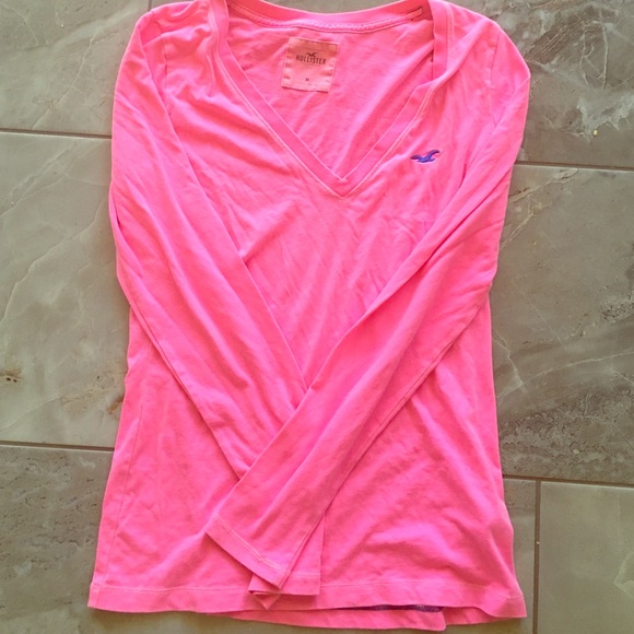 Neon pink shirt