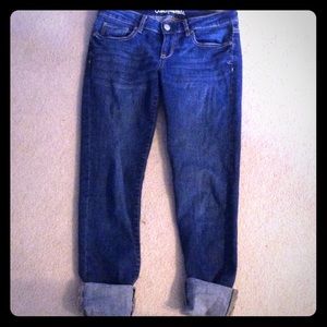 Denim capris