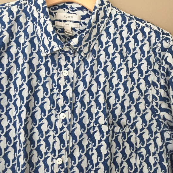 SALE! (Was $32) J. Crew and sea horses