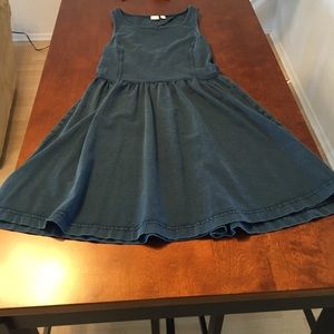 above the knee BP S demin-looking skater dress